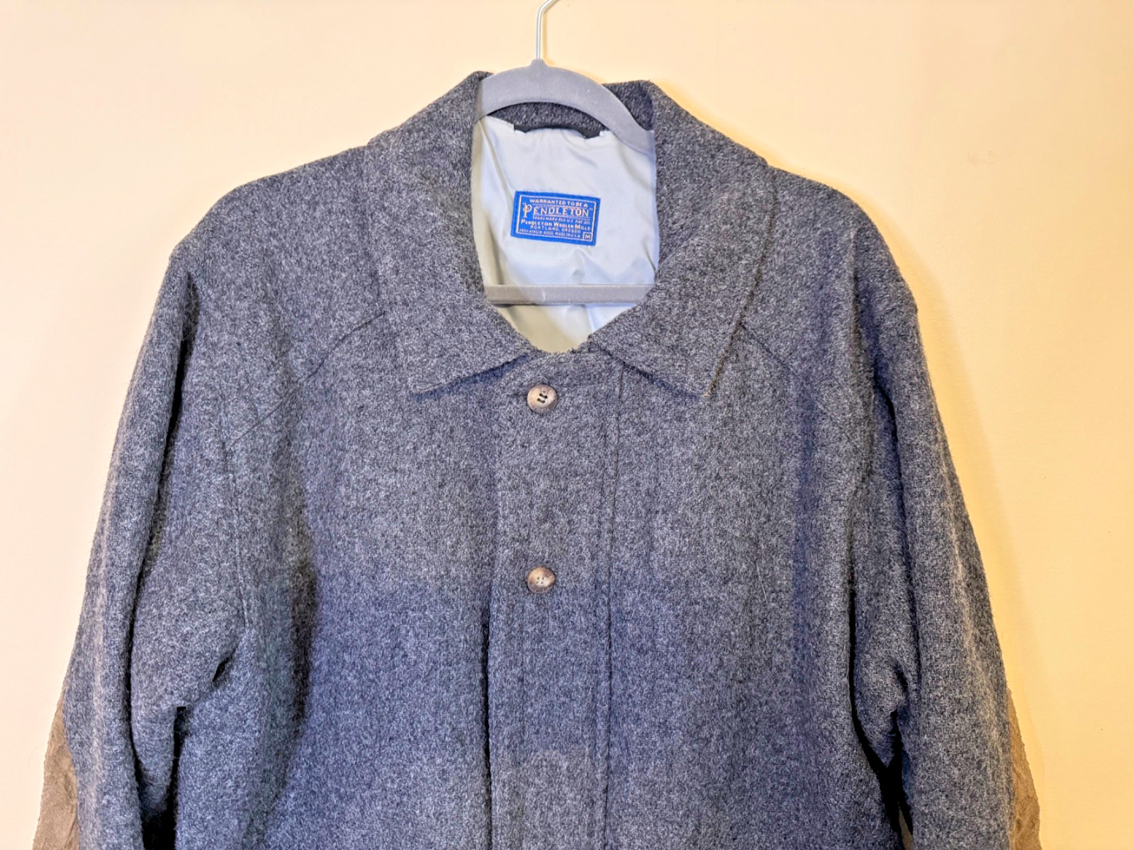 Pendleton Jacket Coat Gray Wool Thinsulate Lined … - image 5