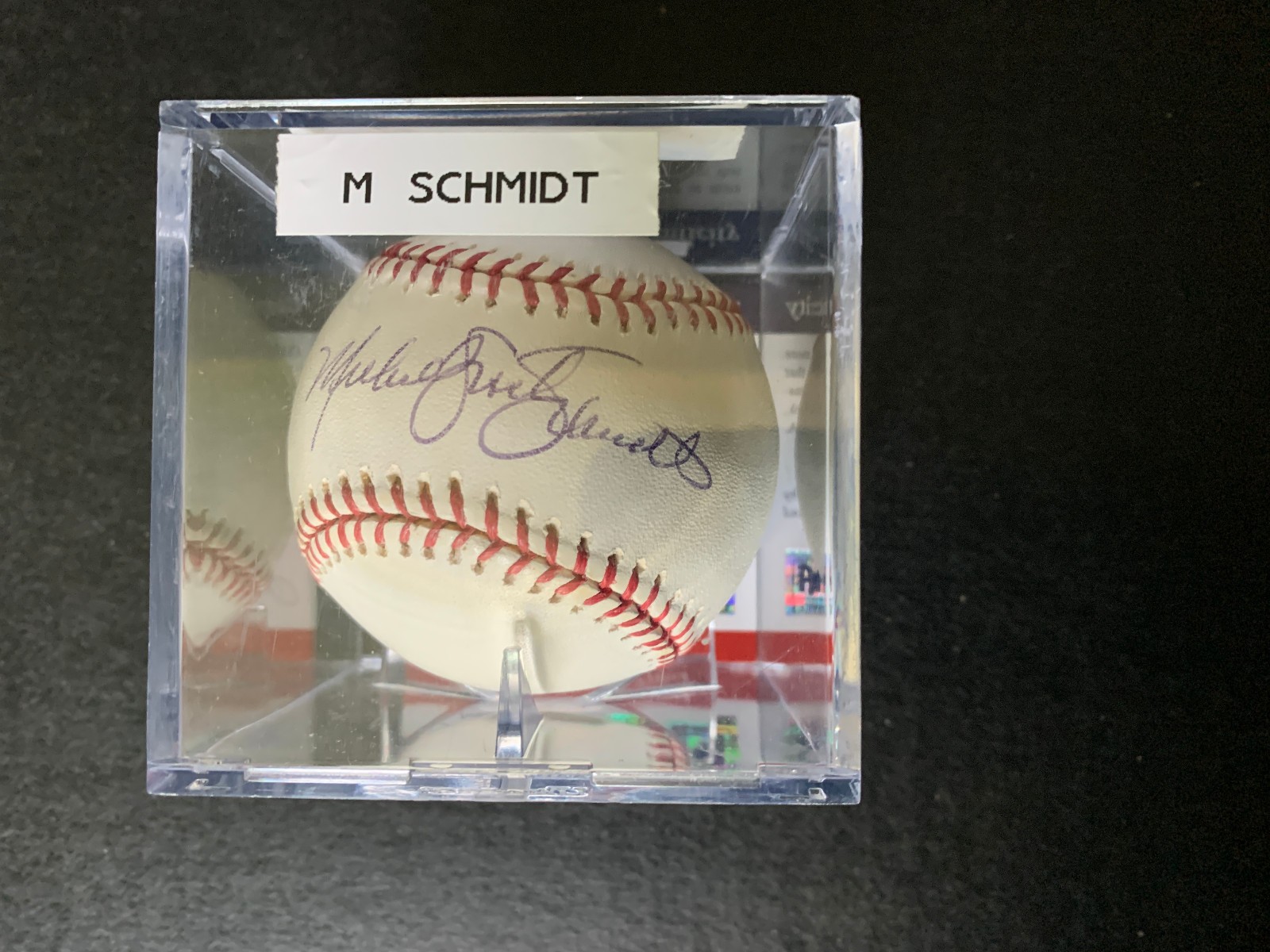 MLB Baseball Signed By Mike Schmidt Auto Autograph Signature PSA/DNA Cert view 4