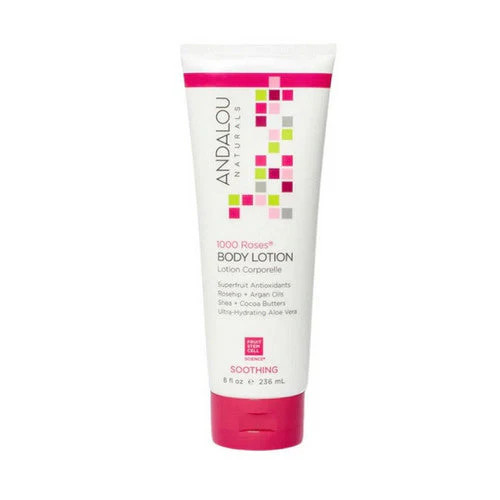 1000 Roses Soothing Body Lotion 8 Oz By Andalou Naturals