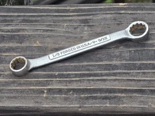 Craftsman 1/2" X 9/16" Offset Double Box End 12 Pt. Wrench V USA 5.5" Long