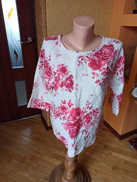 Women Monsoon Shirt Multicolor Linen 36