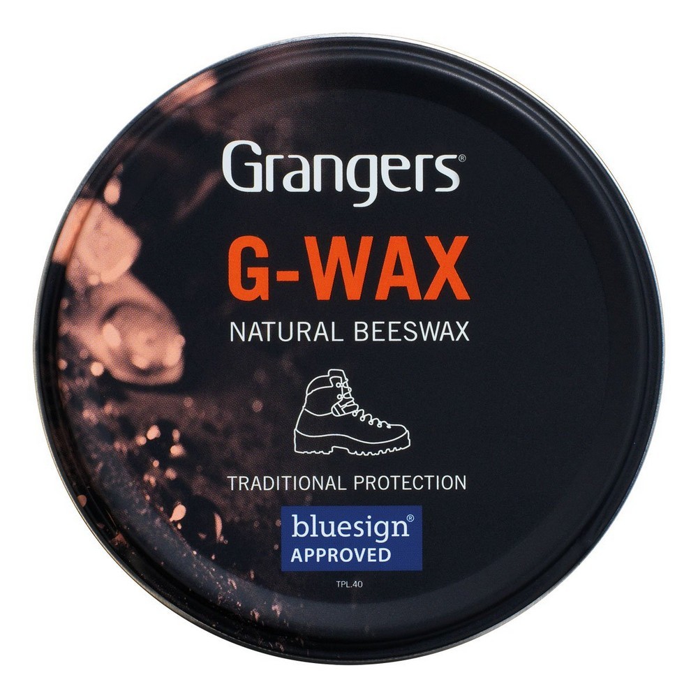 Grangers G-Wax Leather Walking Boot Protection Proofer Footwear Care Balm 80g
