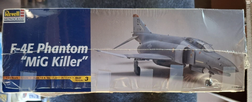Revell/Monogram 1:32 F-4E Phantom II "Mig Killer" Vintage, Open Box 85-4668 - Image 2 of 2