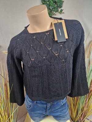 Vero Moda Damen Pullover Vmginger Pulli Strickpullover U-Boot 3/4-Armlänge Gr. S