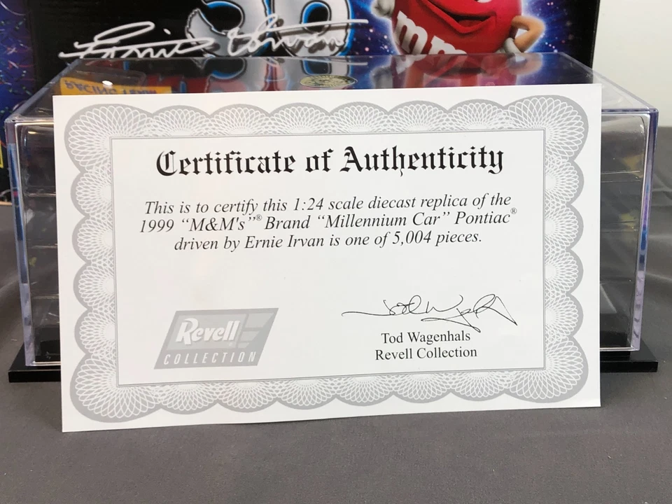 REVELL Precision 1:24 Diecast Car #36 ERNIE IRVAN M&M's Farewell Salute NASCAR - Image 3 of 4