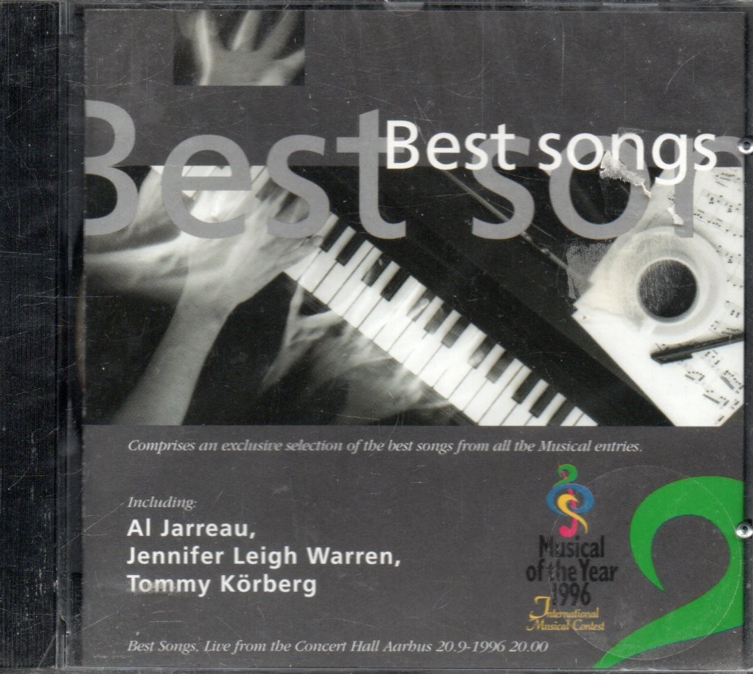 BEST SONGS: MUSICAL OF THE YEAR 1996 - Various Artists - CD Album *NEW & SEALED*