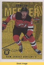 2021 Fleer Ultra Rookies Gold Speckled Rainbow Foil Dawson Mercer #236 READ 0il7