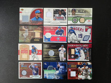 Ten Relic Baseball Cards All Juan Gonzalez #99