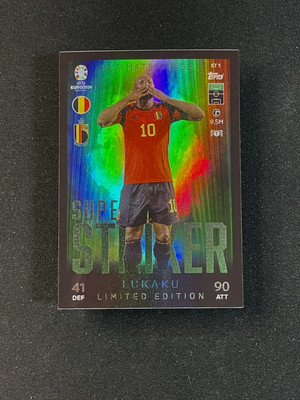 Topps EURO EM Germany 2024 Trading Card ST 1 - Romelu Lukaku - Super Striker