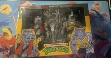 NECA TMNT Super Bebop & Mighty Rocksteady Unopened Action Figure