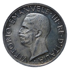 5 Lire 1930 Aquilotto - Roma - Vittorio Emanuele III - Regno d'Italia - SPL-FDC