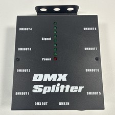 UKING 8-Channel DMX Splitter Signal Amplifier Wireless DMX512 Signal Splitter