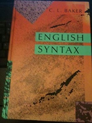 English Syntax Hardcover C. L. Baker