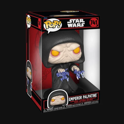 Funko Pop Jumbo Star Wars - Emperor Palpatine 10" Figure