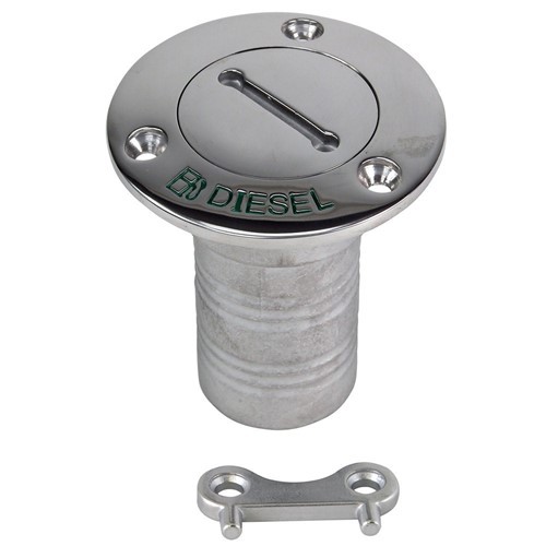 Whitecap Hose Deck Fill 1-1/2" Hose Diesel (6124C) - Foto 2 di 2