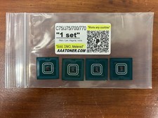 4 Toner Chip 1379 - 1382 DMO for Xerox Color C75 700 770 J75 Printer Refill