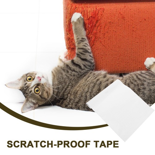 Protector de puerta protector antiarañazos para mascotas 3 piezas cinta antiarañazos muebles para gatos - Imagen 11 de 12