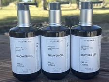 (3) Korres Shower Gel / Body Wash Fresh Citrus 300ml 10 fl.oz Marriott