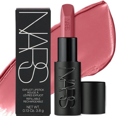 NARS Explicit Refillable Lipstick in DEVIOUS 831 Full Size 0.13oz  NEW IN BOX 