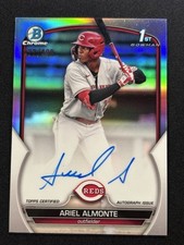 2023 Bowman Chrome 1st Ariel Almonte  Refractor Auto /499 Reds