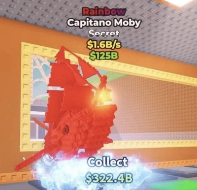 #ad Steal a Brainrot RANDOM 1B 3B Capitano Moby CHEAPEST ONLY HIGH MONEY GBP 14.99
