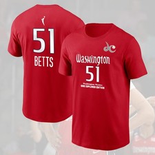 NEW - Lauren Betts #51 Washington Mystics 2026 Player Name & Number Gift for Fan