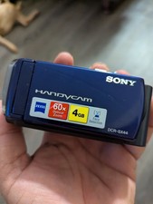 Sony Handycam DCR-SX44 Blue 4GB Camcorder 60x Zoom