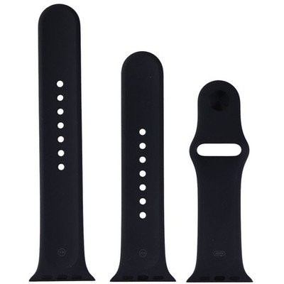 Apple Watch Sport Band 40mm (for 40mm & 38mm Cases) with S/M & M/L Strap - Black