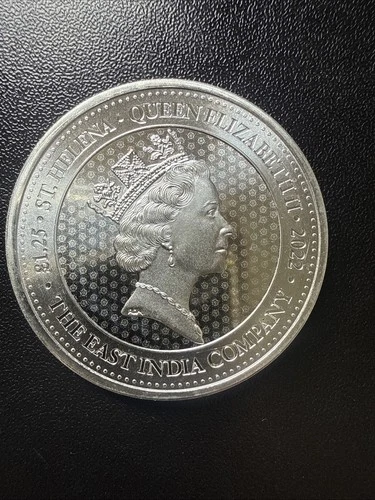 1.25oz St. Helena Guinea .999 Silver Round