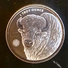 Buffalo Indian Head Girl Scottsdale Mint Rare Bullion-0.999 Silver 1 Oz Art Coin