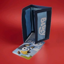 Bluey Hook And Loop Tri-Fold Wallet
