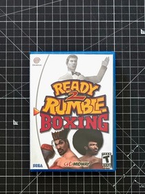 Dreamcast Ready 2 Rumble Boxing Custom Case NO Game or Manual