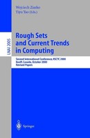 Rough Sets And Current Trends In Computing Wojciech Ziarko