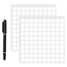 2000 Pcs 3/4" Garage Sale Price Stickers Sheets, White Yard 0.75inch,