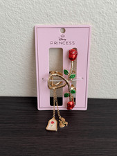 Disney Beauty and the Beast Belle Rose Dangling Claw Hair Clip