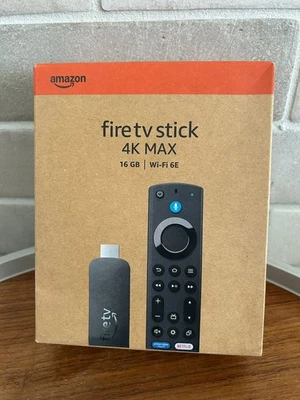 AMAZON Fire TV Stick 4K Max (2. Gen) Streaming Stick, Wi-Fi 6E, 16 GB