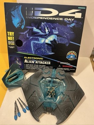 Independence Day ID4 Electronic Alien Fighter 1996 Boxed Preowned Rare