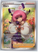 Klara (Full Art) Ultra Rare SWSH06: Chilling Reign 194/198 NM on eBay