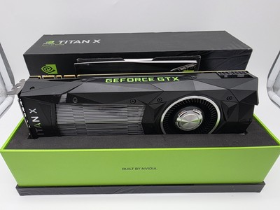 Gtx 1080 Nvidia Geforce Titan X Pascal 12gb Gddr5x Titan Graphics