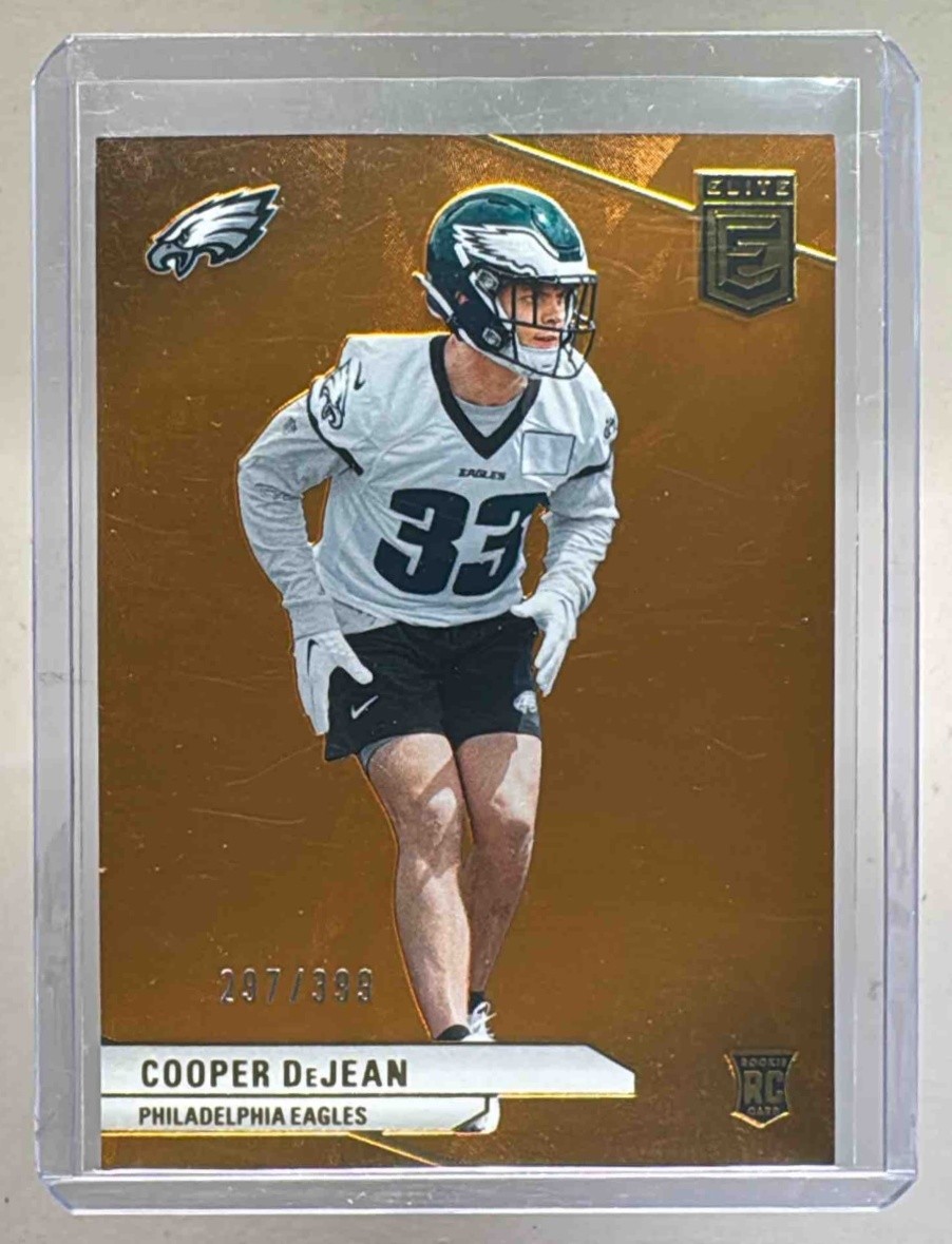 Cooper DeJean 2024 Panini Donruss Elite #171 Orange Rookie RC /399
