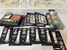 Halloween Makeup Kits And Accessories/Sponges. Assorted Lot Of 17 Packages. New.