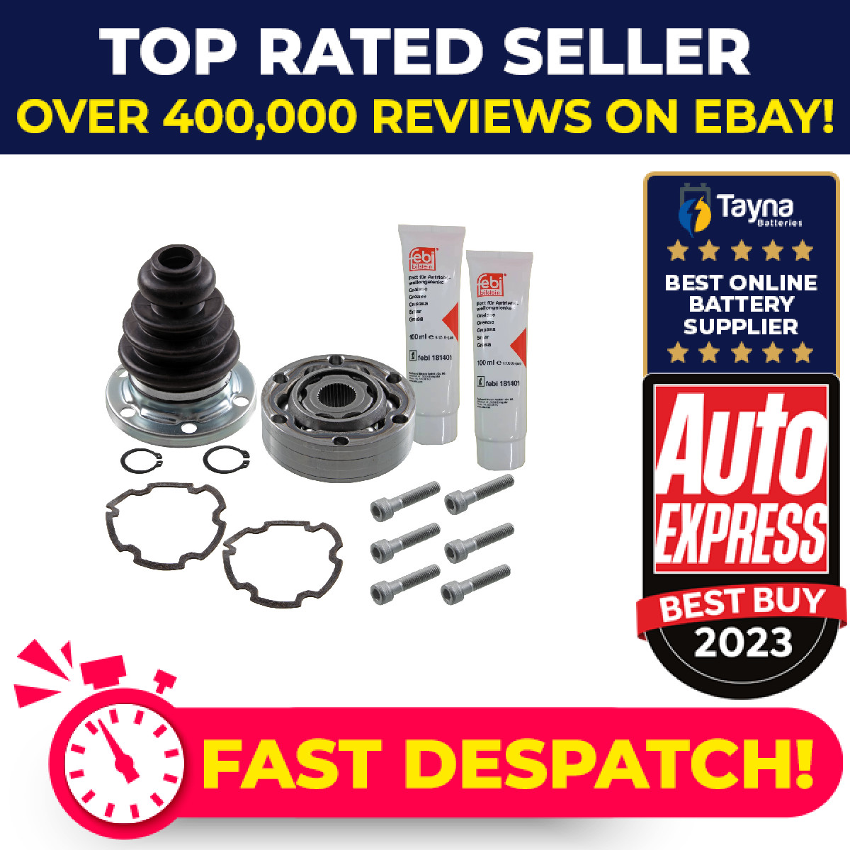 CV Joint fits VW TRANSPORTER Mk4 2.4D Front 90 to 98 C.V. Driveshaft 701498103