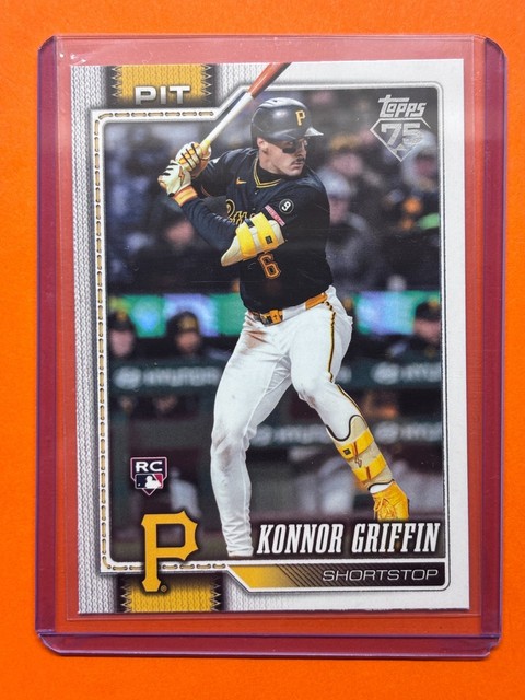 Konnor Griffin 2026 Topps Update Rookie RC #US1 Pittsburg Pirates