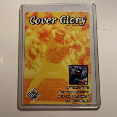 1999 Upper Deck UD Choice Cover Glory Tony Gwynn San Diego Padres HOF #34