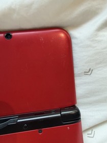 Nintendo 3DS XL Console US Model Red Black  TESTED WITH STYLUS GREAT CONDITION!