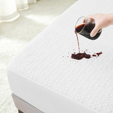 KUUP Waterproof Full Mattress Protector- Hypoallergenic Odor-Free Rayon Deriv...