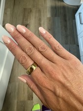 gold oura ring gen 4 size 8