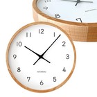 KATOMOKU Muku Clock 13 LL Oak km-139OA Wall Clock Sweep Quartz 38.2cm Large