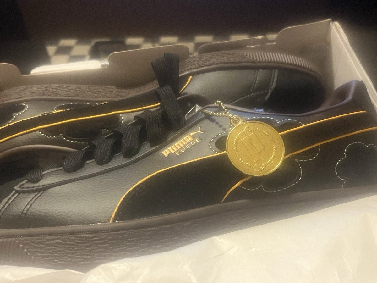 Puma レッジェーロ 396525-01 ONE PIECE Puma Suede Blackbeard Puma Black Dark