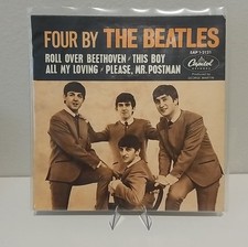 The Beatles Vinyl Vintage 45 Record - Four By The Beatles EAP 1-2121